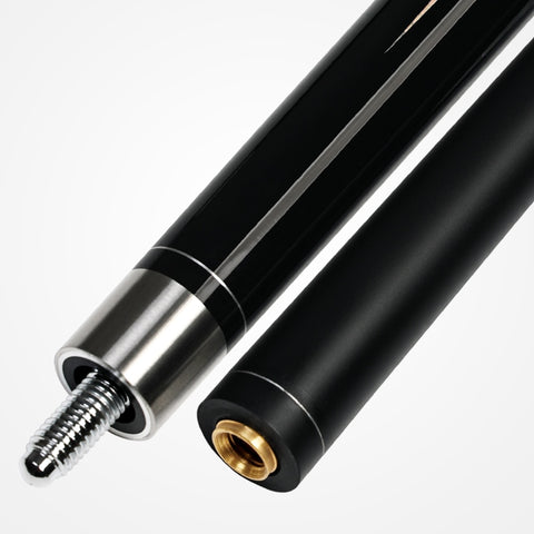 Carbon Fiber 1/2 Jointed 57" Pool Snooker Cue With 10mm-13mm Tip
