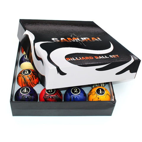 SAMURAI Premium Marbleized American Billiard Ball Set 57.2mm