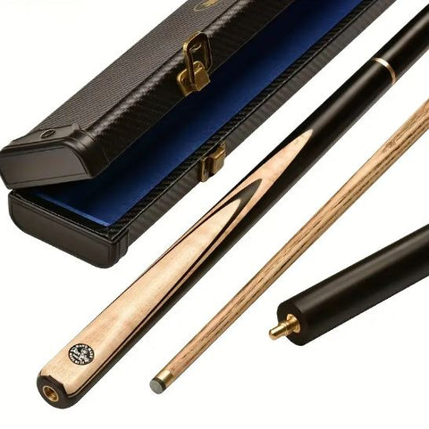 JIANYING Professional Snooker Cue Stick Set – 57'' Cue with 10.3mm Tip, 19–21oz Weight, Includes Case & Extender – Pro Level Performance