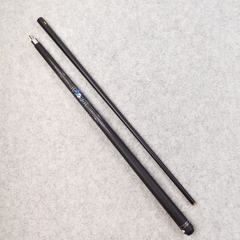 Professional Carbon Black Technology Billiard Cue – 19oz, 13mm Tip, High-Performance 1/2 Pool Cue