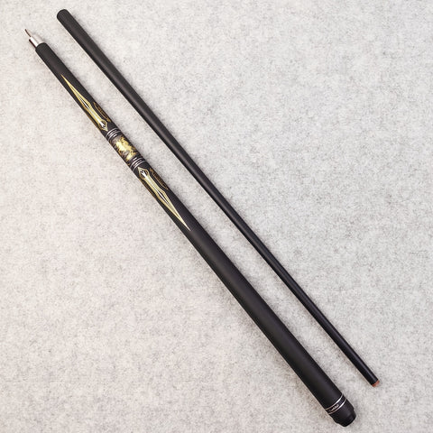 Professional Carbon Black Technology Billiard Cue – 19oz, 13mm Tip, High-Performance 1/2 Pool Cue