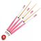 Elegant Pink Pool Cue Stick – Lightweight 19oz Wooden Billiard Cue with Glossy Finish and 11.5mm Tip