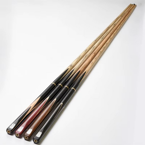 OMIN Secret White Assassin Professional Pool Cue with Case | 3/4 Split Design | 11.5mm Performance Tip
