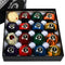 Prestige Series Marble Resin 16 Pieces American Billiard Balls – 57.2mm Professional Set