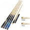 OMIN Gunman Snooker Cue – Pro Quality Stick Black & Blue Edition With Case | 9.5mm–10mm Tip | 3/4 or One Piece