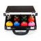 Premium 16-Piece 57mm Resin American Billiard Ball Set with Stylish Carrying Case – Ultimate Quality for Billiard Enthusiasts