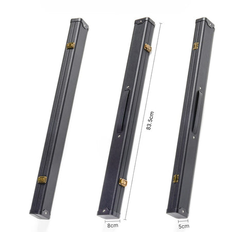 1/2 Pool Cue Hard Case – Waterproof & Durable Cue Protection Case