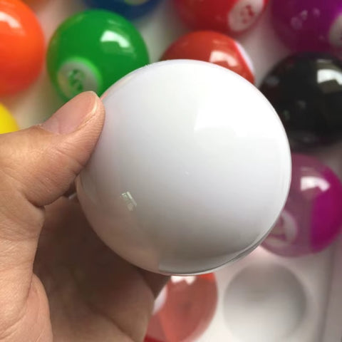 Crystal American Pool Balls Set | 57.2mm Phenolic Resin – Premium Quality