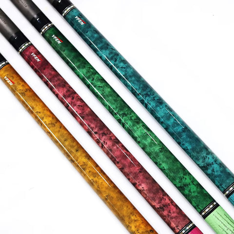 YFEN Premium Carbon Fiber Pool Cue with Pro Taper (11.5mm-12.5mm)
