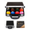 Premium 16-Piece 57mm Resin American Billiard Ball Set with Stylish Carrying Case – Ultimate Quality for Billiard Enthusiasts