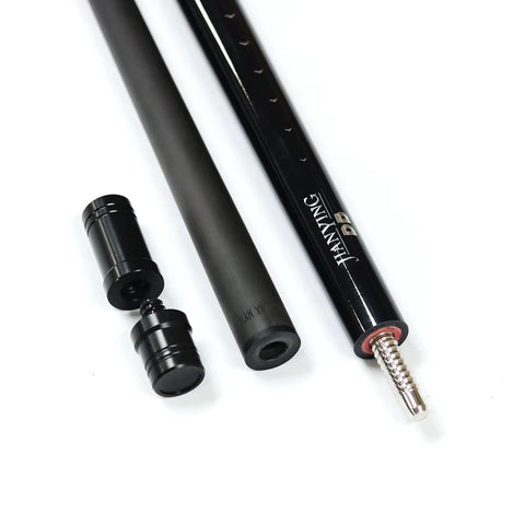 Handmade YFEN Jianying Pool Cue | Premium Carbon Fiber Shaft & Maple Butt | 2-PC, 13mm Tip