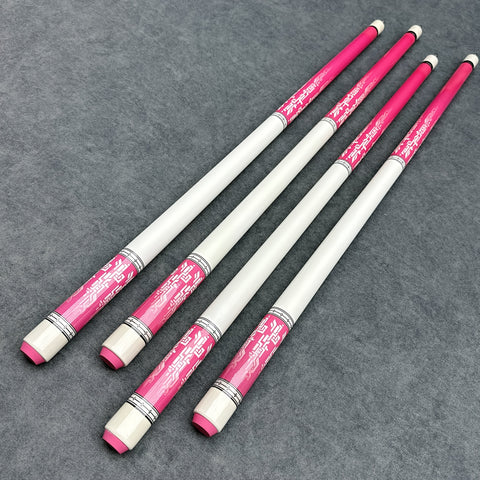 Elegant Pink Pool Cue Stick – Lightweight 19oz Wooden Billiard Cue with Glossy Finish and 11.5mm Tip