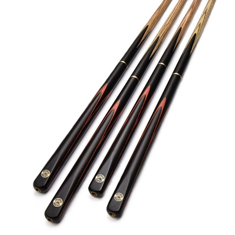 JIAN YING Premium 3/4 Snooker Cue Set – 57'' White Waxwood Cue with 10.3mm Tip, 18–20oz, Includes Case & Accessories for Advanced Players