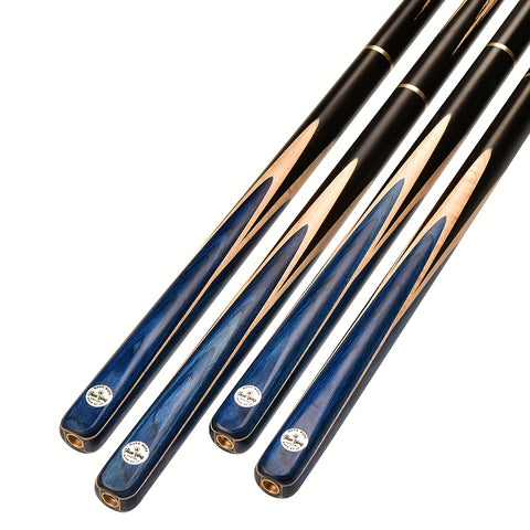 JIAN YING Professional Snooker & American Pool Cue Set – 3/4 Joint Handmade Cue, 57-Inch Length, 10.3mm Tip – Includes Case, Extender, Chalk & Spare Tip – Dual Game Use