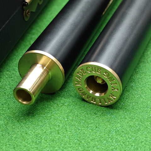 JIAN YING Premium 3/4 Snooker Cue Set – 57'' White Waxwood Cue with 10.3mm Tip, 18–20oz, Includes Case & Accessories for Advanced Players
