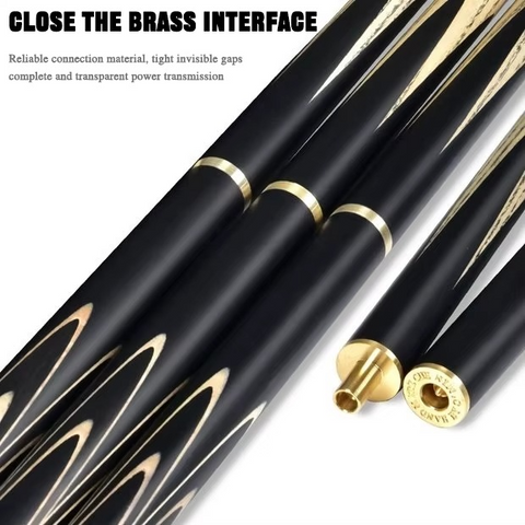 OMIN Victory Professional Snooker Cue & Premium Case | 3/4 Jointed | 9.5mm–10mm Tip