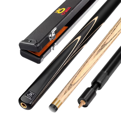 OMIN Victory Professional Snooker Cue & Premium Case | 3/4 Jointed | 9.5mm–10mm Tip