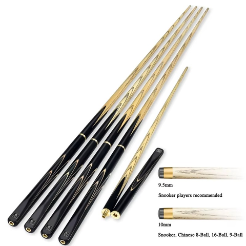 OMIN Victory Professional Snooker Cue & Premium Case | 3/4 Jointed | 9.5mm–10mm Tip