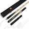 OMIN Gunman Snooker Cue – Pro Quality Stick Black & Blue Edition With Case | 9.5mm–10mm Tip | 3/4 or One Piece