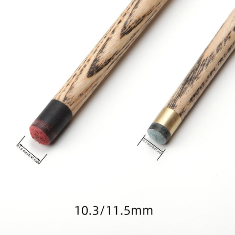 JianYing C01 Professional Billiard Cue – Luxury Set with Zebra Wood Inlay & Floral Carving, 10.3/11.5mm Tips, 145cm – Perfect for Snooker & American Pool