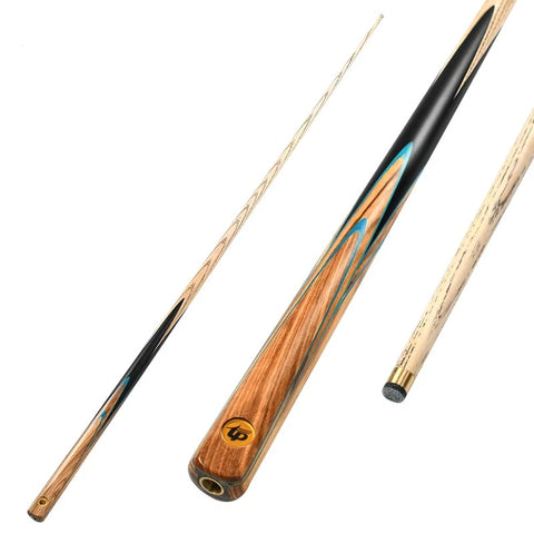 TP Handmade 57'' Solid Ash Snooker & Pool Cue — OnePiece Design with 10mm Pro Tip for Smooth, Precise Play