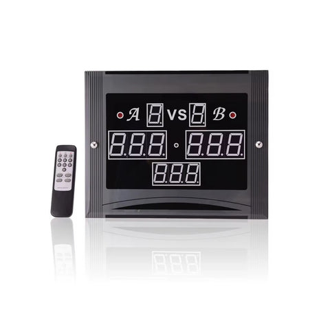 Play Smarter – Electronic Scoreboard for Billiards & Snooker With Easy Wireless Remote