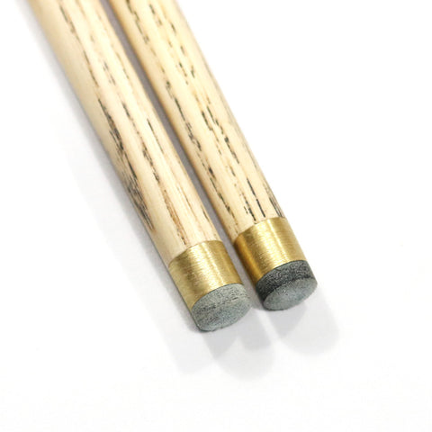 SLP Premium Ash Wood One-Piece Snooker Cue — 146cm, 9/10mm Tip With Extension, Pro-Level Precision